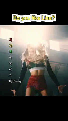 Do you like Lisa? Which song do you think is the best? #bestsongs#foryou#fyp#Lisa#dance