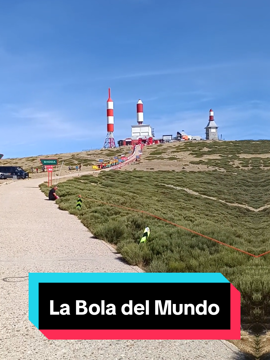 ⛰️ Esto es la subida a La Bola del Mundo en @La Vuelta. #ciclismo #cycling #lavuelta #españa #vingegaard 