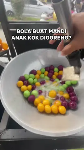 makan bola buat mandi anak??