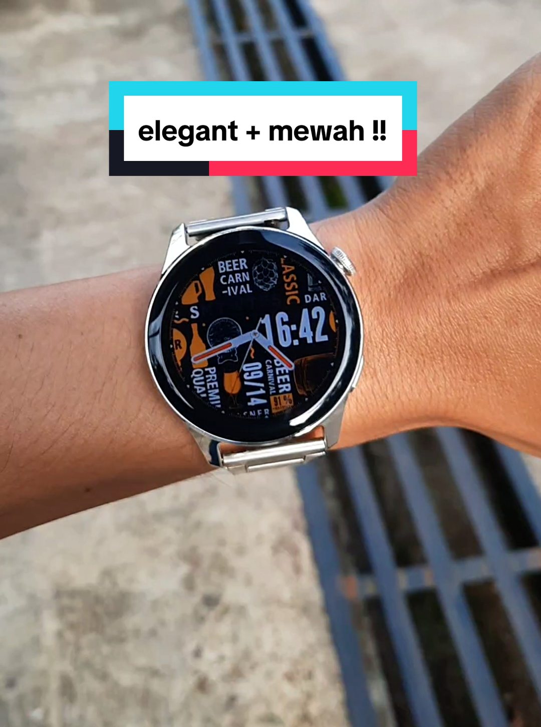 Smartwatch Rekomendasi , tampilan mewah & elegant dari lige smartwatch . #smartwatchpria #smartwatch #smartwatchviral #fyp 