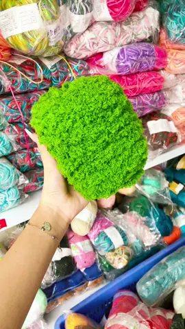 Len bông xù 100gram #danmoclen #crochet #lenbongxu 