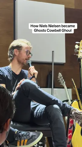 How Niels Nielsen because ghosts cowbell ghoul! @Ghost Con UK #fyp #foryoupage #ghost #ghostband #cowbellghoul 