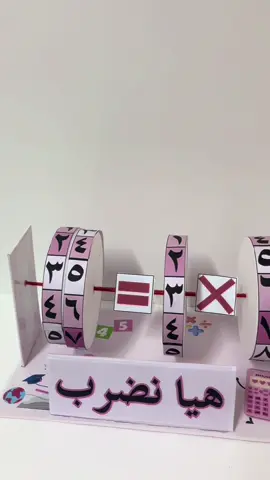 مجسم جدول الضرب #الزلازل_والبراكين #مجسمات_ومشاريع 