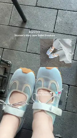 น่ารักมากกกก☁️🤏🏻🩵🧸#BASTO #รองเท้าแมรี่เจน #รองเท้าbasto #รองเท้าบัลเล่ต์ 