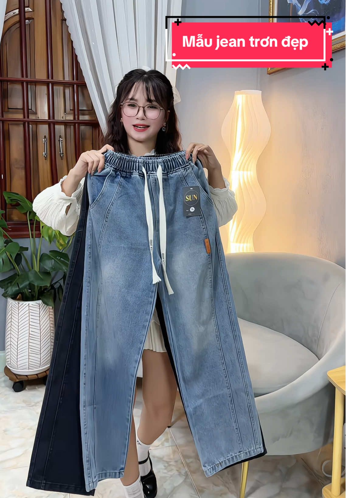 Mẫu jean trơn đẹp có bigsize #quanjean #quanjeanongrong #quanjeannam #quannam #bigsize 