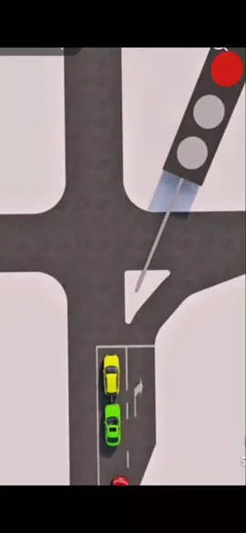 Rẽ nhánh nơi có và không có vạch dừng ở tiểu đảo. #luatgiaothong #daylaixe #kynanglaixe #viralvideo  #CapCut 