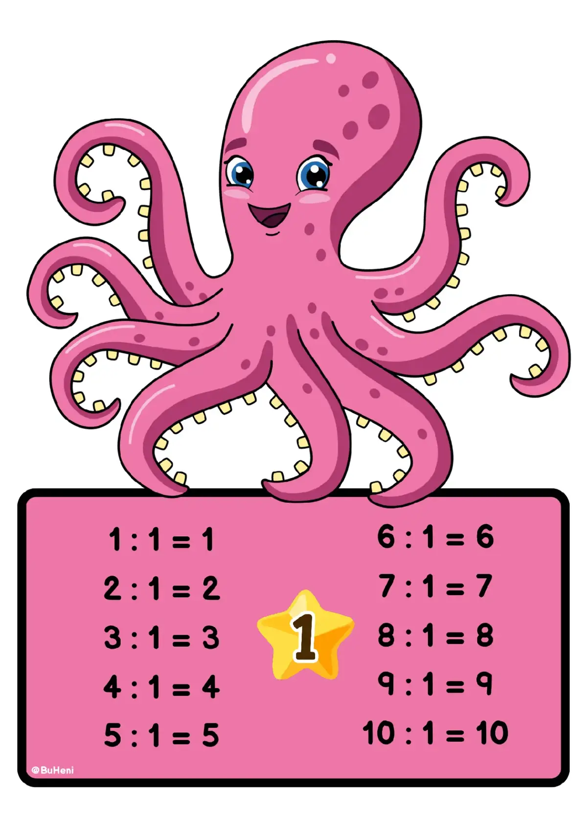 🌊🐠 Bikin belajar matematika makin seru dengan hiasan pembagian bertema hewan laut! 🐟🐙 Hiasan ini bisa ditempel di papan tulis atau jendela kelas, sambil mengenal ikan, ubur-ubur, kepiting, dan hewan laut lainnya! 🌟 Belajar pembagian jadi menyenangkan dan penuh warna! 🎨📚 #BelajarSeru #HiasanKelas #buheniadiwerna #gurutegal #fyp 