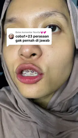 Membalas @Novita💓💞  cerah yaaa kaa #omg #lipstick #lipmatte #fyp #lipmatte 