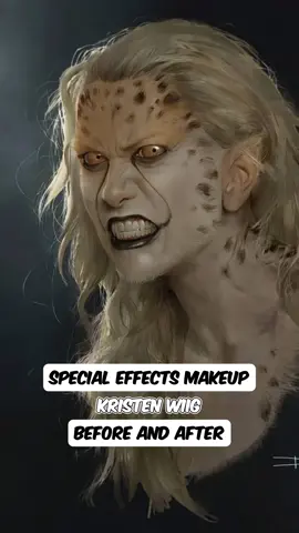 Do you recognize the beautiful faces beneath these special effects masks?#usa #fyp #sfxmakeup #celebrities #kristen 
