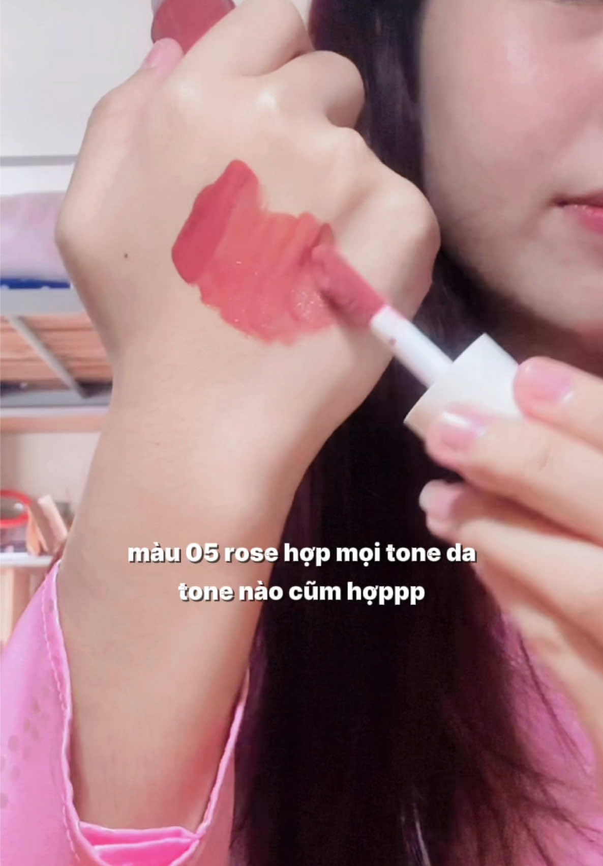 màu rose đẹp nứt lòng @shatail_vn  . . . #shatail #sonxinh #sonbong #sonbongshatail #fyp 