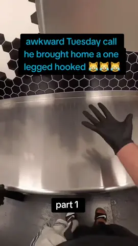 part / awkward Tuesday call  he brought home a one  legged hooked 😹😹😹 #foryou #brookeandjubal #awkwardtuesdayphonecall #prank #unitedstates 