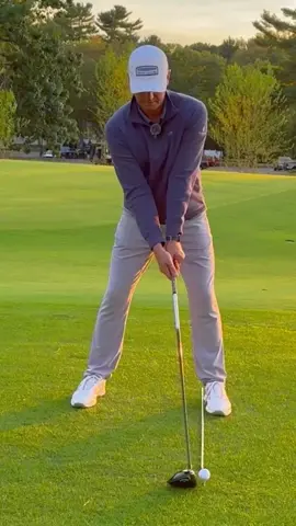 One of the biggest setup mistakes I see with the driver? Pressing the hands forward. ❌ With irons, a little forward shaft lean makes sense—but with the driver, it’s a killer. Here’s why: ➡️ At setup, the butt end of the club should point straight at your belt buckle. That’s the position that gives you width, balance, and the ability to start your swing with your body, not your hands. If you push your hands forward: ⚠️ The swing starts with the clubhead instead of your body = loss of width + loss of speed. ⚠️ Your shoulders tilt too far to the right. ⚠️ Your upper body opens up prematurely. It’s a domino effect: one small forward press creates a chain of problems before you even take the club back. Keep it simple → butt end at belt buckle. ✅ This lets you create width, stay square, and build effortless speed right from the start. 📌 Save this for your next range session | 💬 Comment DRIVER if this has been a bad habit for you. #golftips #golf #golfinstruction