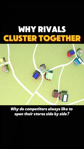 Why rivals clusted together #knowledge #rival #business 