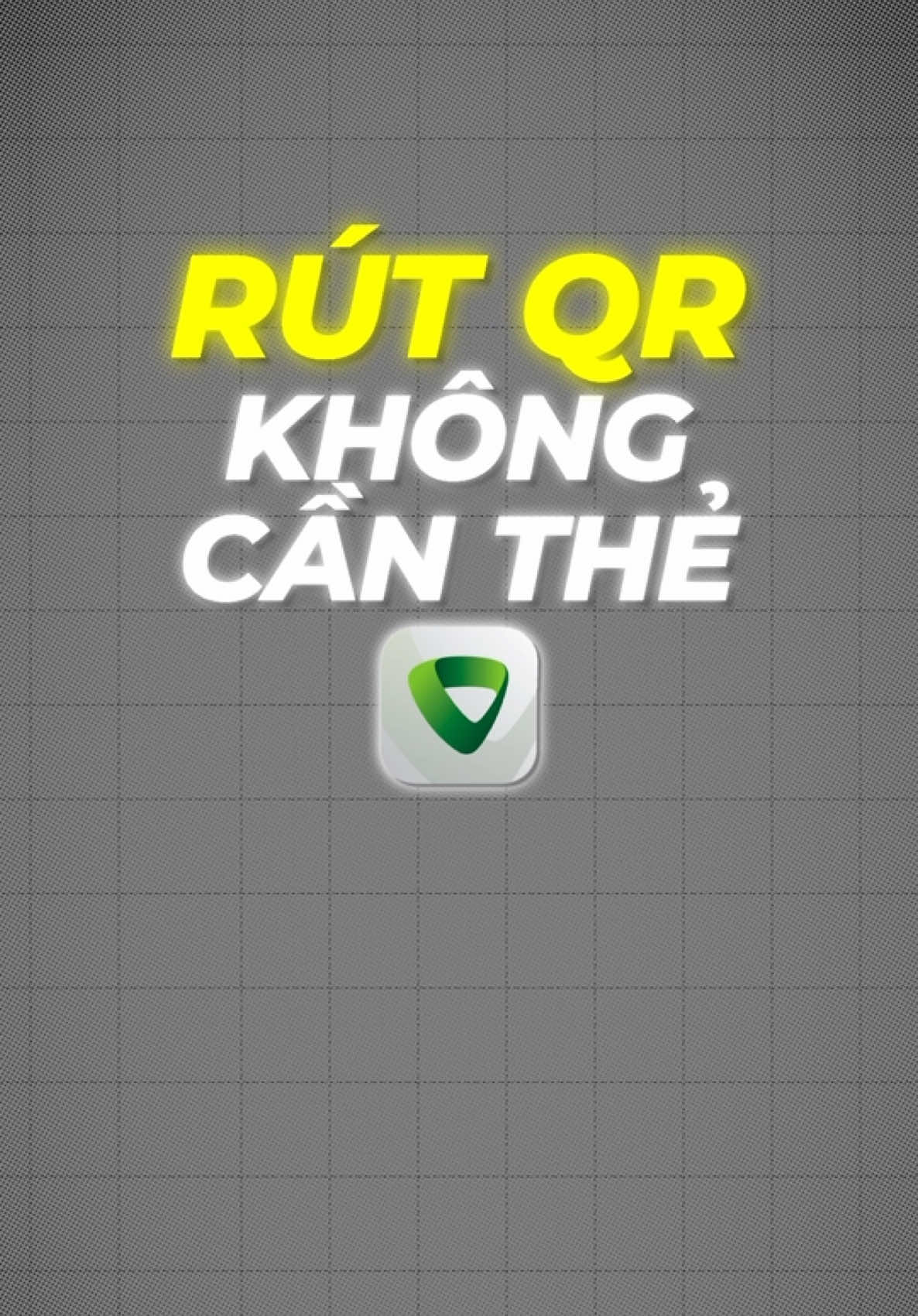 Rút QR không dùng đến thẻ #vcb #vcbdigibank #vietcombank #vcbtips 