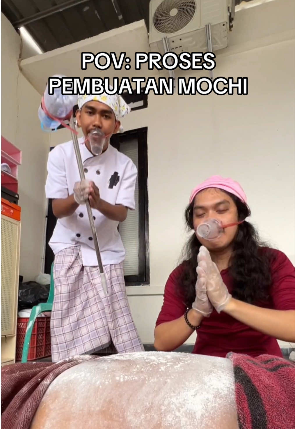 Jadi pengen makan mochi🤤🤣🤤 #komedi #parodi #mochi #funnyvideos 
