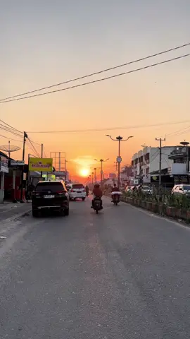 Sunset unit 2 #unit2tulangbawang #tulangbawang #lampung #fyp 