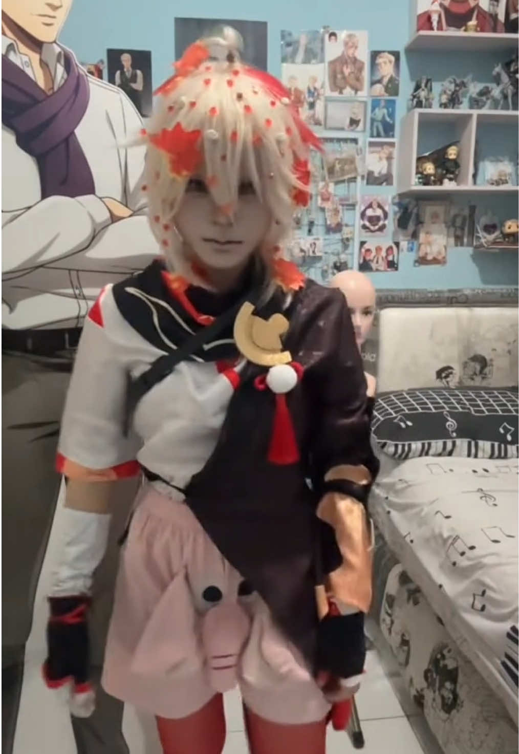 Ib: @burger girl  #kazuha #kazuhacosplay #GenshinImpact #kazuhagenshinimpact #fyp 