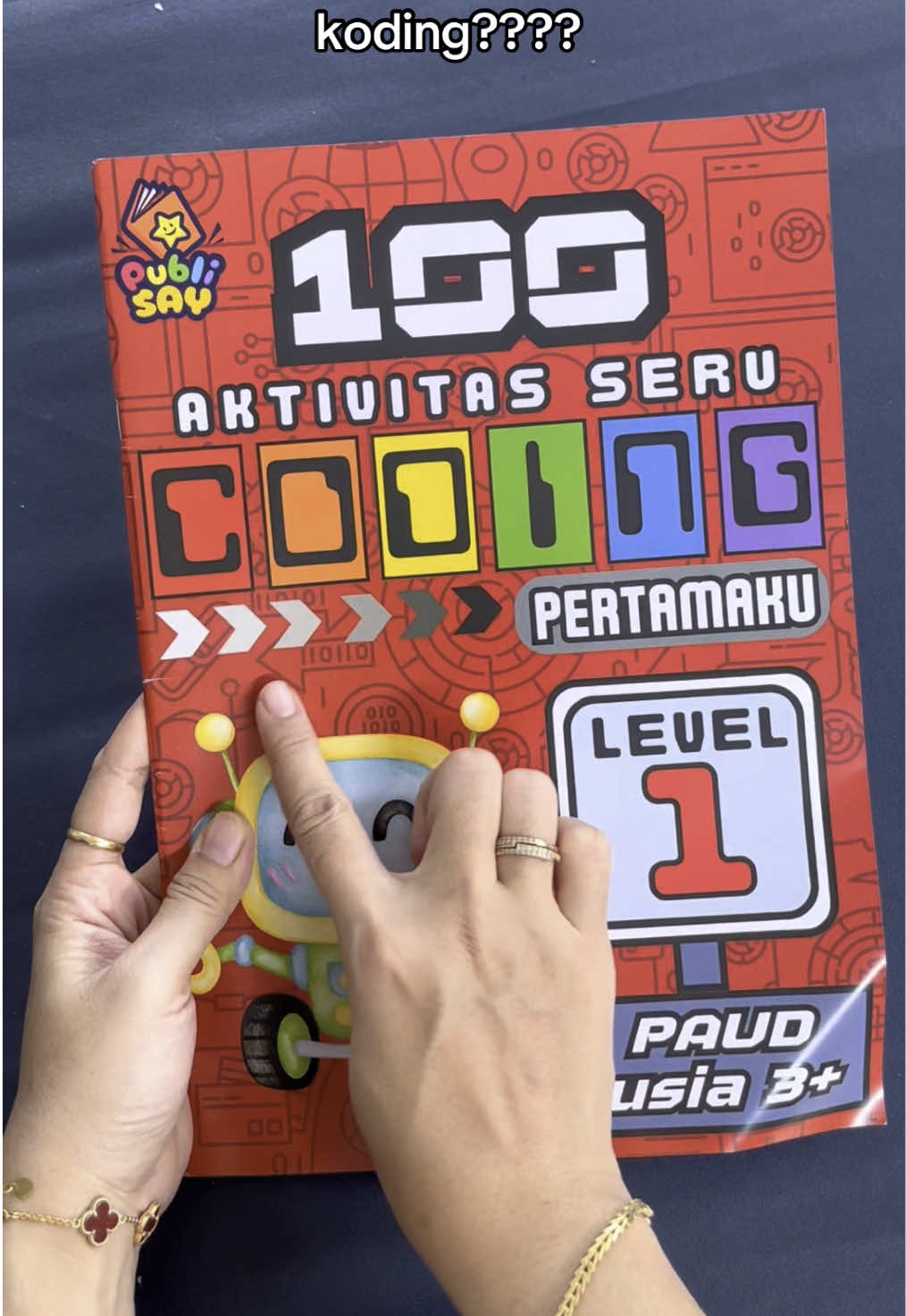 Ada banyak aktivitas seru koding utk anak usia 3th keatas #bukuanak #bukukodinganak #bukuaktivitaskoding 