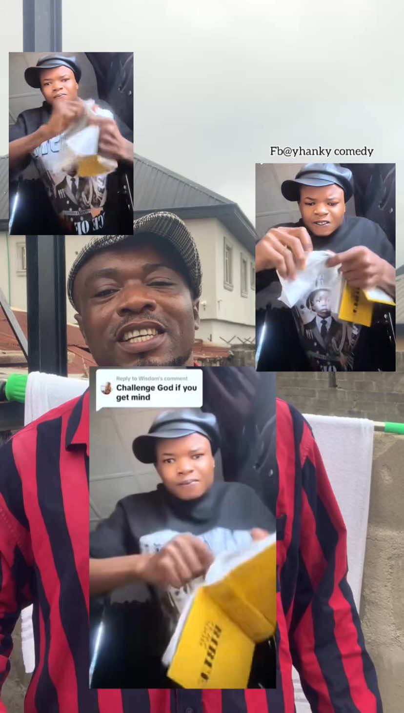 This guy tear bible say him chàllenge God 🤦🏽‍♂️ 🥱 #yhankcomedy 