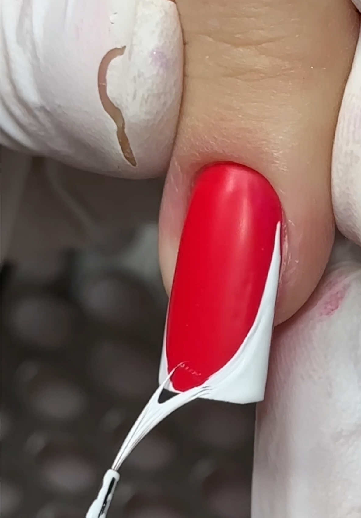 Как френчом по яйцам🥶 #denchikvbanke #маникюр #денчик #френч #френчманикюр 