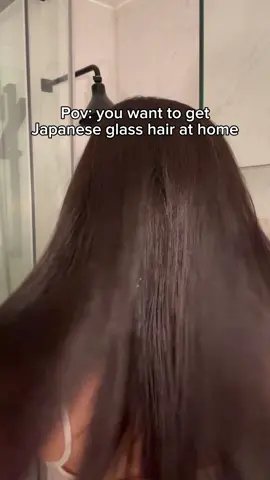This japanese hair oil is the oil version of the popular fino hair mask!! #HairCareTips #haircareproducts #japanesebeauty #hairoil #glasshair 