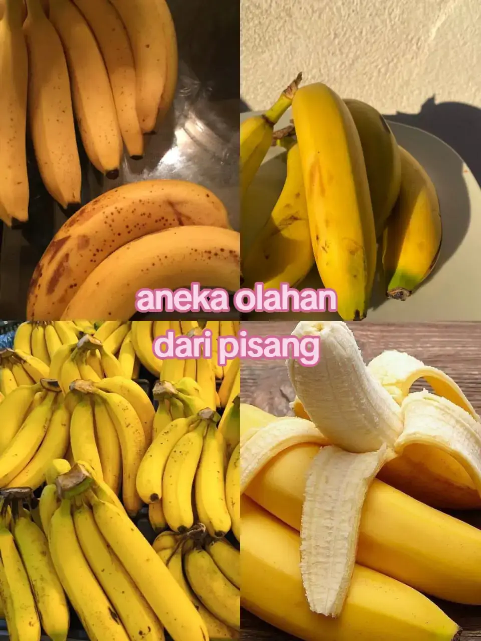 #foryoupage #pisang #anekaolahandaripisang