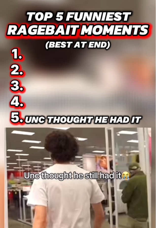 top 5 funniest RAGEBAIT MOMENTS #top5#ragebait#ranking#funniest#fyp