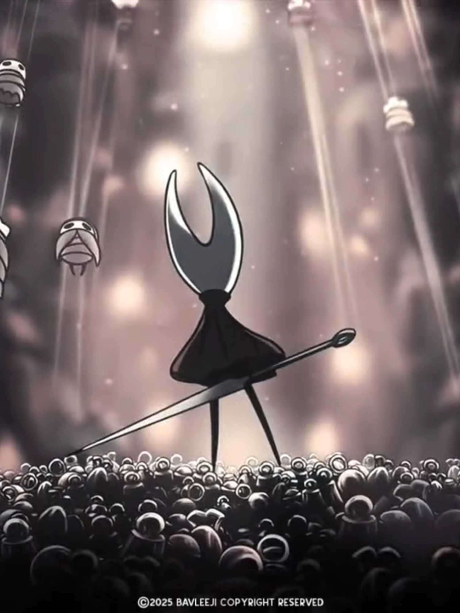 don't touch the dress | #hollowknight #hollowknightsilksong #silksong #hornet #edit #bavleeji