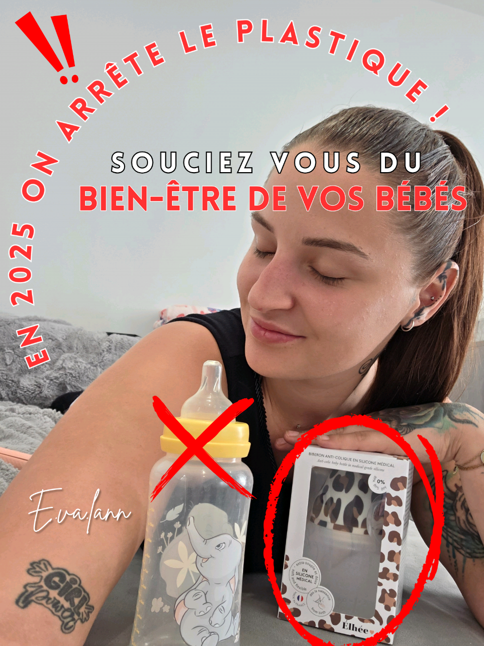 🚫 En 2025, avec tout ce qu’on sait sur les microparticules de plastique, il est temps de passer à des solutions plus saines et respectueuses pour nos enfants 💕 J’ai trouvé LA solution : les biberons ÉLHÉE 🍼 ✨ 100% silicone médical, sain et sans risque ✨ Légers, souples et incassables (contrairement au verre) ✨ Tétine physiologique + système anticolique performant ✨ Évolutifs → se transforment en petit pot grâce à l’opercule incluse ✨ Des designs magnifiques : à motifs ou unis 🎨 ✨ Fabriqués en France 🇫🇷 avec des matériaux haut de gamme Honnêtement, je suis FAN de cette marque 😍 Merci à @Élhée  d’avoir collaboré avec moi 💖 👉 Clique sur le panier orange pour découvrir ces biberons incroyables et les adopter pour vos petits trésors 👶 #Maman #Biberon #noplastic  #MadeInFrance #Bebe
