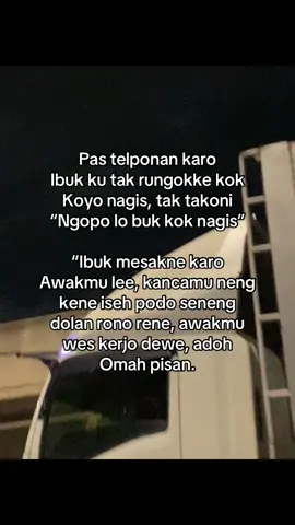Eluh motoku yo melu mili sehat sehat nggeh buk😇☺️#jowopride #anakrantau #anakrantaupunyacerita #kerjakerasdemikeluarga #suksesbutuhproses 