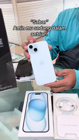 ~Promo cuma 10.800.000rban iphone 15 128gb new resmi iBox ~Gratis kepala original, anti gores kaca dan casing ~Bisa cicilan tanpa DP Cicilan mulai 600rban ~Bisa tukar tambah Nama toko: Ali Store 📍Tangcity mall, lantai LG blok A27 #iphone #iphone15blue 