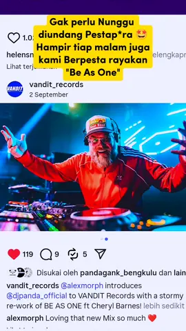 Video ini khusus untuk Panda Gank! Yang laen gak diajak, dilarang Nimbrung 🫰 So Proud of you Idola @DJ Panda 🥳 Thank You Sir @alexmorph_ofc 🫡 #djpanda #alexmorph #pandagank #BeAsOne #prestasidjpanda 