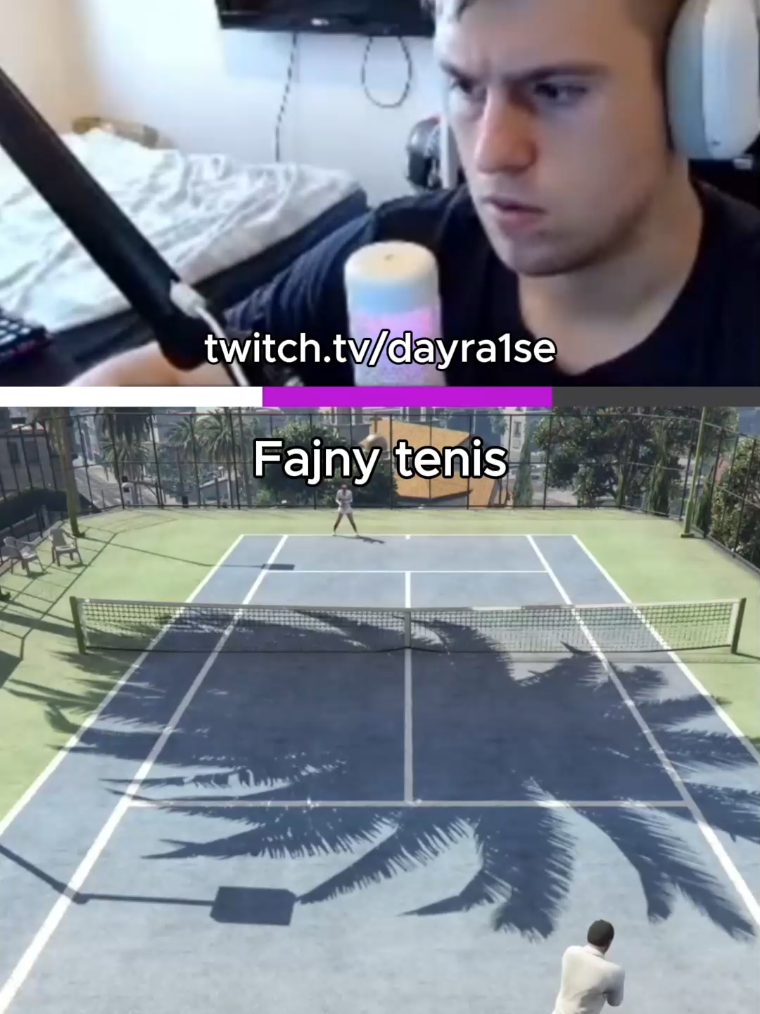 Fajny ten tenis #dayra1se #twitch #fyp #dlacb #escapefromtarkov #gtav #poland🇵🇱 #polska🇵🇱 #ttv #fyppp