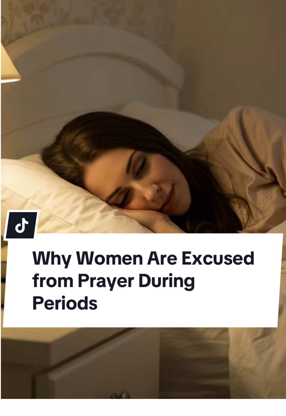 Why Women Are Excused from Prayer During Periods.  #islam #islamexplained #islamic_video #islamic #periods #women #muslimwomen #salah #prayer #hadith #worship 