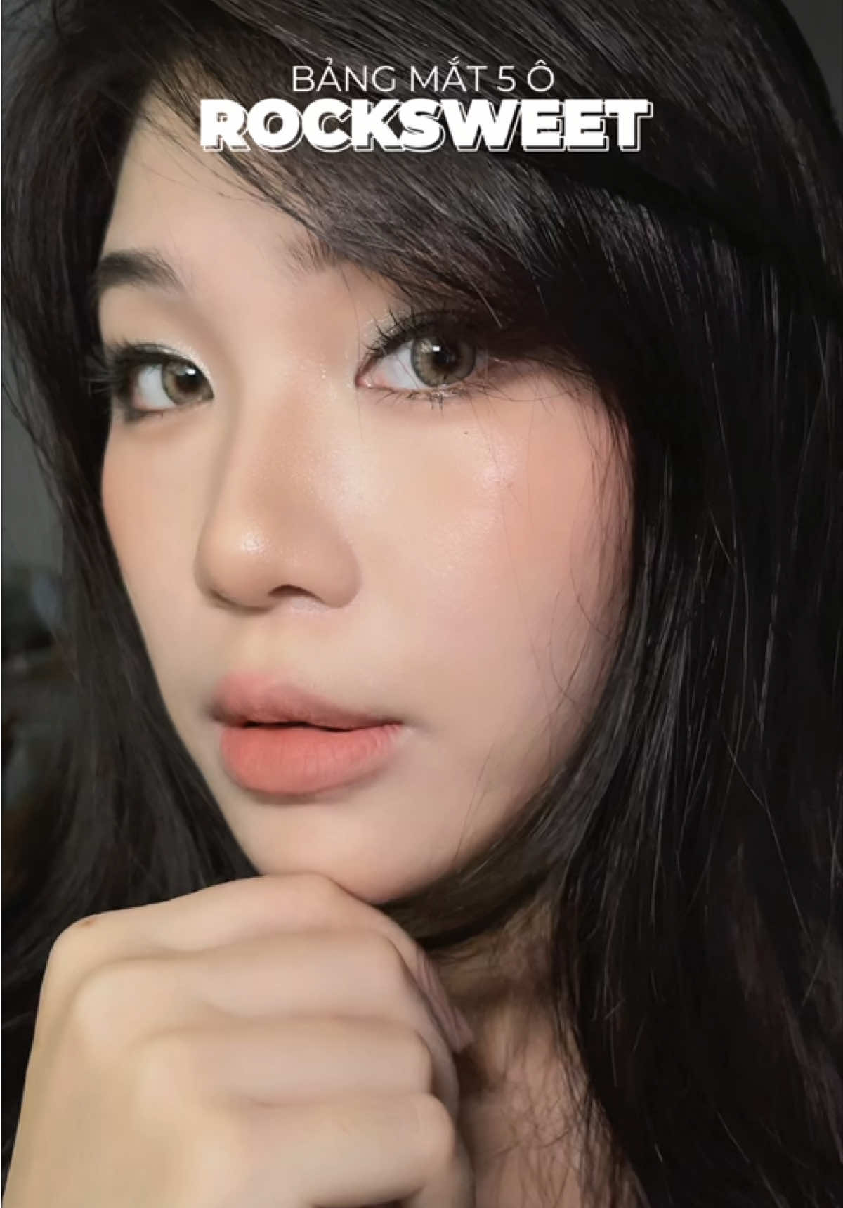 Thích mê cái bảng mắt này luôn í 🤌🏻🤌🏻🤌🏻 #makeup #rocksweet #fyp #fy #xuhuong