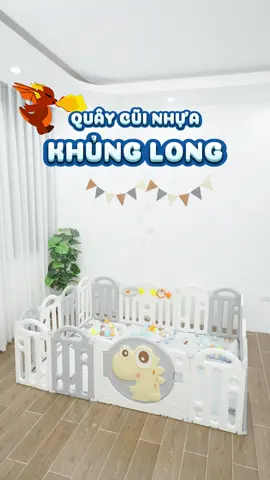 Quây cũi nhựa gấp gọn Pakey Khủng Long #quaycuinhua #quaycuinhuagapgon #quaycuichobe #quaycuinhuapakey #mecamapreview 