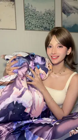 Sleeping with the cutest body pillow🫶🏻 #ADP #animedakimakurapillow #animepillow #Animereview #Animedakimakurapillowreview 