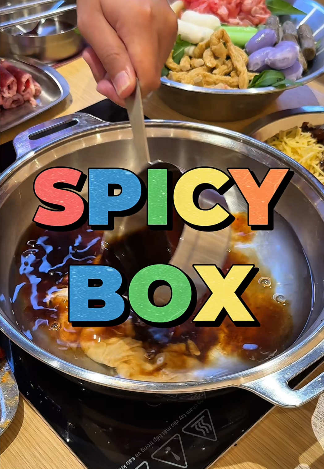 Ăn thử quán lẩu tok đang hot, ko giới hạn thời gian, ko phụ phí đồ thừa, quá đã 🤟🏻 #spicybox #vtmgr #ansaphanoi #FoodFestOnTikTok #LearnOnTikTok 