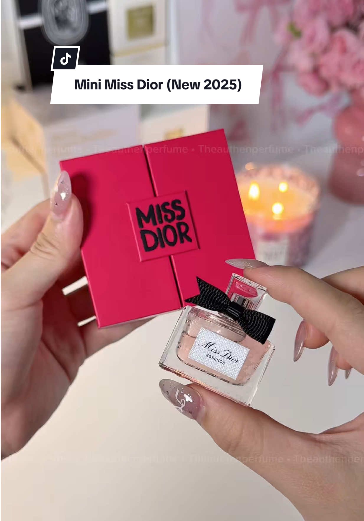 Miss Dior Essence (2025) 🎀✨ #theauthenperfume #nuochoamini #nuochoa #unboxing #missdioressence 