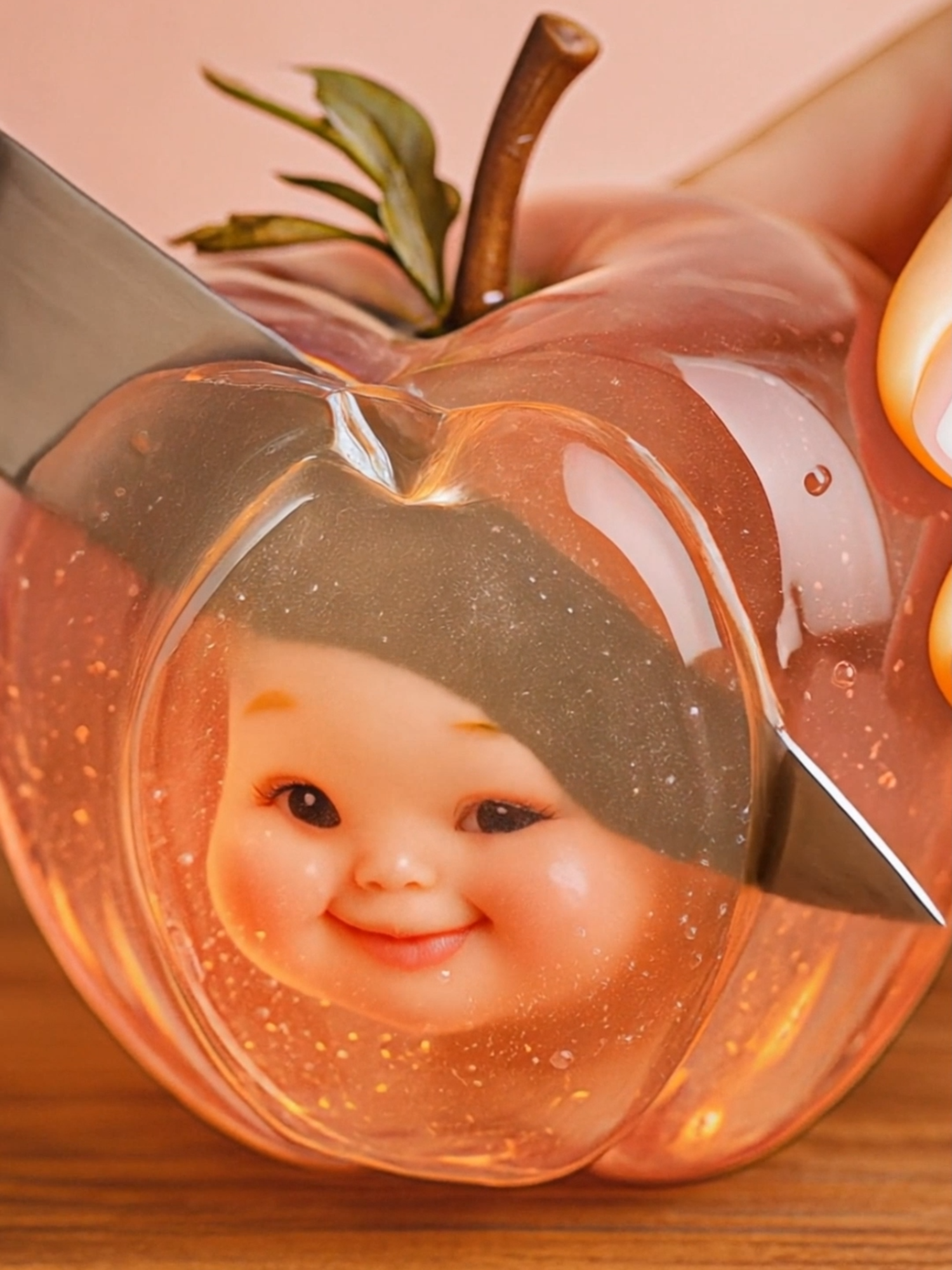 ✨Surprise Inside! Which cut do you like? – ASMR Slice #ASMR動画 #林檎ベビー #断面サプライズ #癒し映像 #切る瞬間 #ゼリーカット #可愛い赤ちゃん #ASMR #JellyApple #CuttingSounds #SurpriseInside #MiniBaby #SatisfyingVideo #CuteCore #FruitASMR#cutebaby #Kringai #cuteanimals