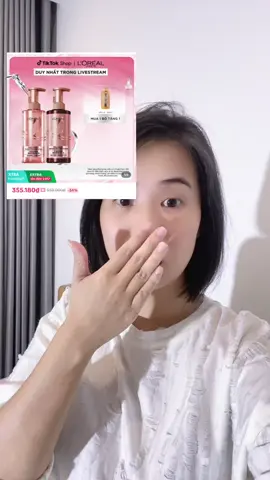 Combo dầu gội xả Loreal tặng kèm quà kìa #LorealVN #goixaLorealParis #daugoiLorealParis
