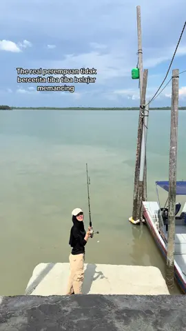 Maafkan saya, saya newbie first time pegang rod nanti saya belajar lagi 