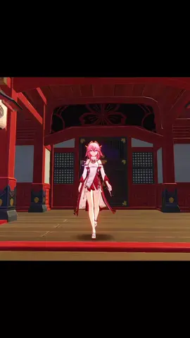 Как выглядит настоящий вайфу гейминг #геншин #yaemiko #liney #tignari #GenshinImpact 
