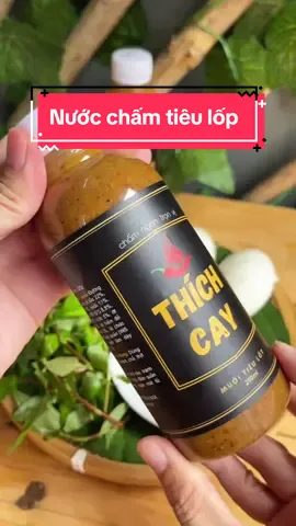Nếu chấm muối tiêu chanh hoài cũng chán thì các chị em thử ngay Nước chấm muối tiêu lốp của nhà thích cay nhé #nuoccham #muoitieulop #nuocchamngon #food #ancungtiktok 