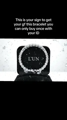This is your sign to get your gf this bracelet you can only buy once with your ID #jewelry #bracelet #forever #Love 