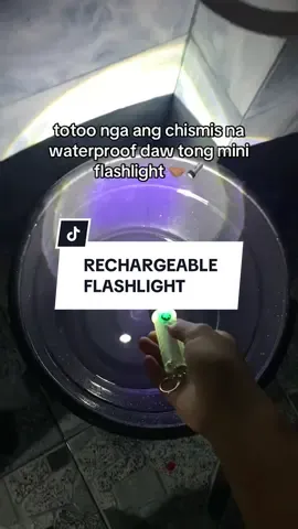 confirm!! 😉 tsaka marami pa ‘tong features ha 👌🏽 #rechargeableflashlight #flashlight #miniflashlight #emergencyflashlight 