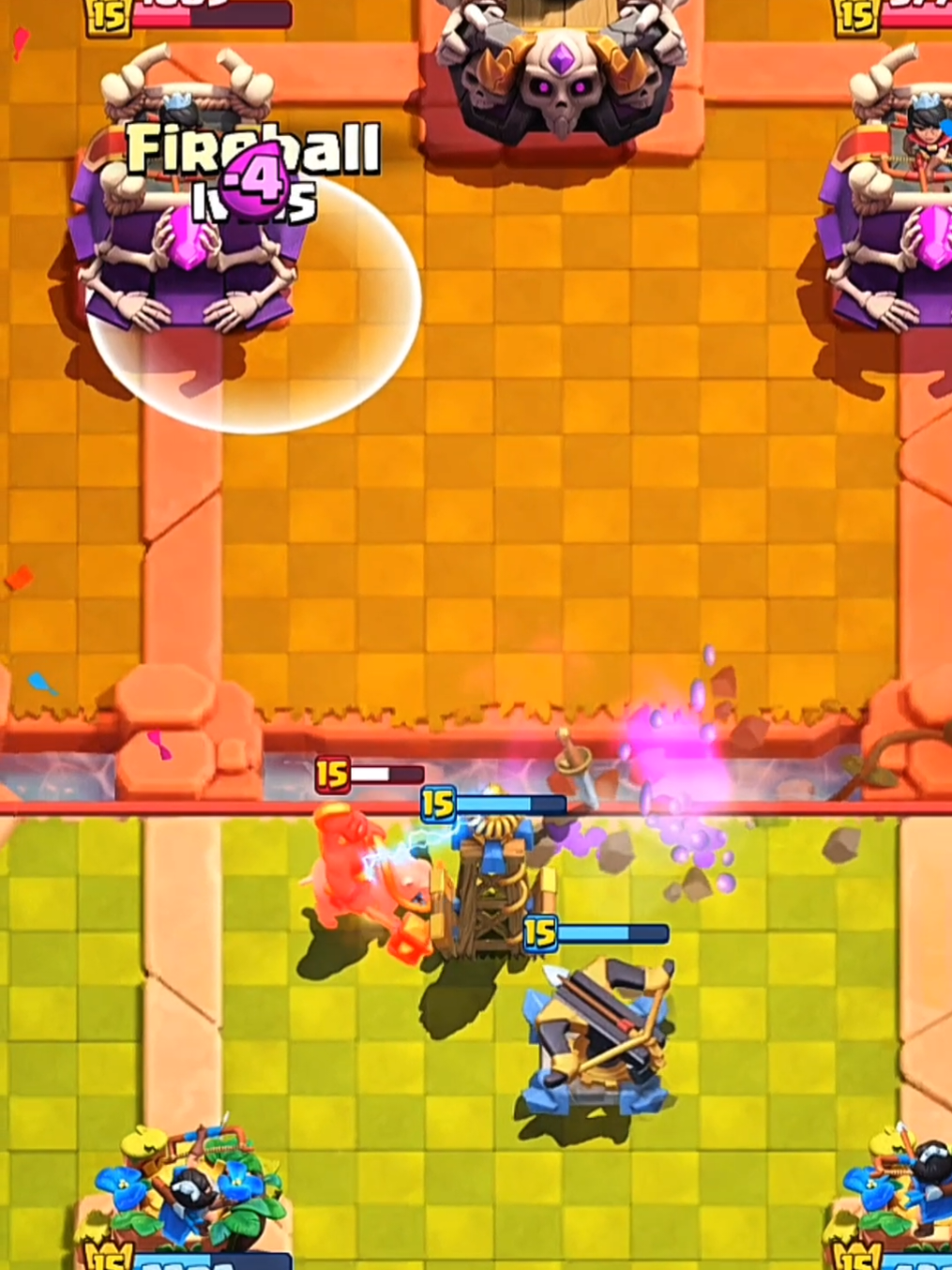 Blud is not the thinker.  #clashroyale #clashroyaledaily #cr #xbow #fyp 