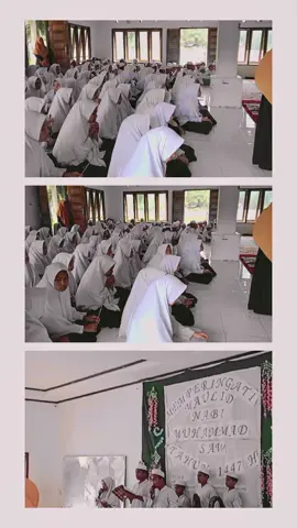 memperingati maulid nabi muhammad SAW💚 #pondok pesantren dahlaniyah siolip🥰🥰