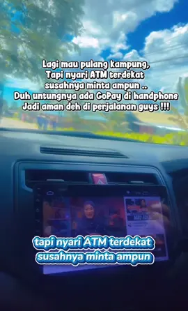 Sering samaan gak? Drama pulang kampung kesusahan cari ATM di perjalanan !! Untungnya punya aplikasi GoPay jadi aman deh karena bisa tarik tunai dan top up saldo di banyak tempat seperti Alfamart/Alfamidi/Indomaret 👏🏻👏🏻 Praktis banget kan .. apalagi NO Admin 😎 @GoPay Indonesia  #GoPay  #BebasBiayaAdmin 