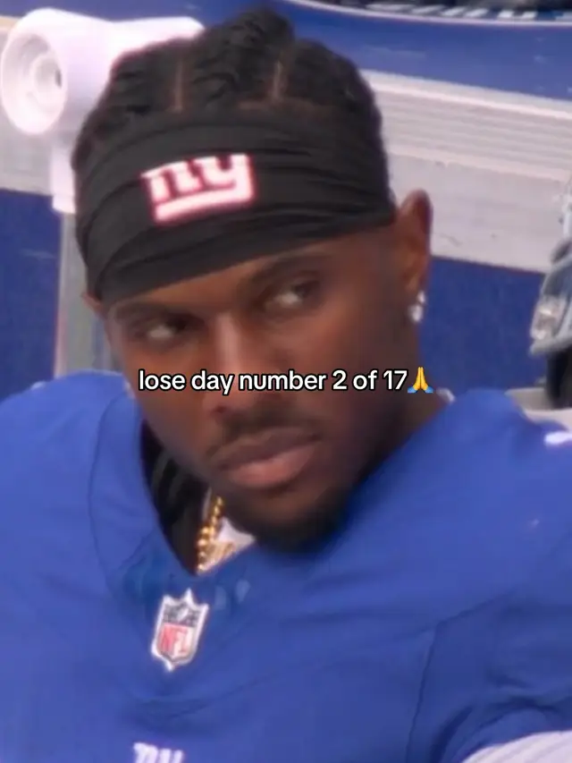 people STILL get on me for not believing in this team like what is there to believe in dude #newyorkgiants #giants #nfl #football #unitednyg    